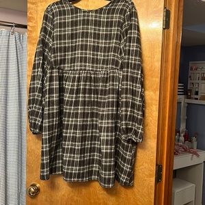 Target flannel dress